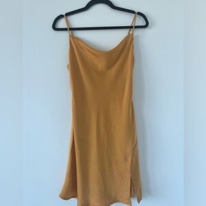 ASTR gold dress in size S
